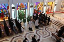 Vizita echipei formative de la Seminarul Mare Diecezan „Incarnatae Sapientiae” din Alba-Iulia la Seminarul nostru