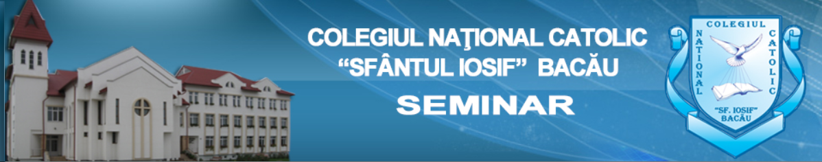 Colegiul Național Catolic ”Sfântul Iosif” din Bacău - Seminarul minor